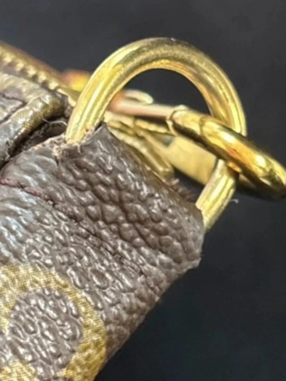 Louis Vuitton inside has
